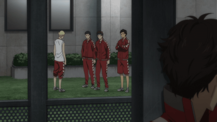 Kenji and his former track teammates