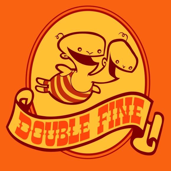 Double fine logo